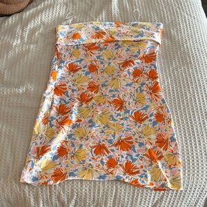 Vibrant Floral Mini Dress